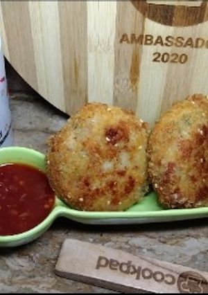 A picture of Chinese Cheese Cutlets.