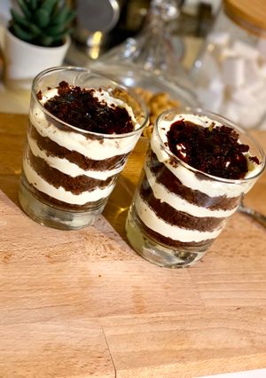 Une photo de 🍫Tiramisu saveur fondant au chocolat en seulement 30 minutes !