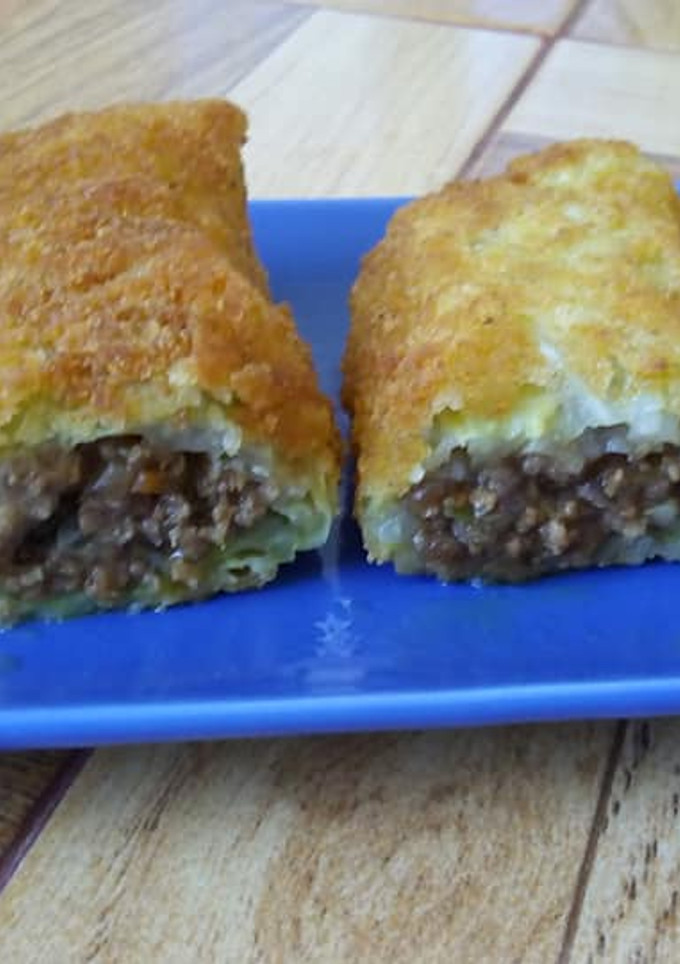 Una foto de Rollitos de repollo rellenos al estilo Mari