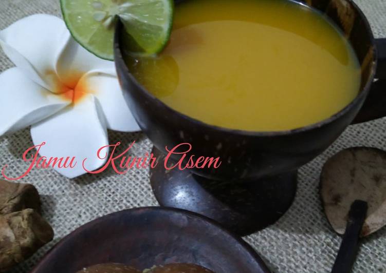 Resep Jamu Kunir Asem (Kunyit Asam) 23.12.2019 Anti Gagal