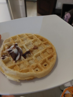 Una foto de Waffles