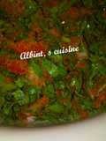 Cress&lettuce salad (kwadon lansir da Latas)
