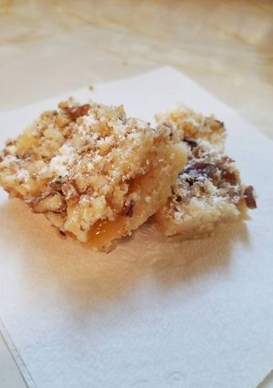 A picture of Apricot Squares.