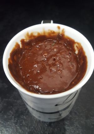 Une photo de Mug cake menthe poivrée chocolat!
