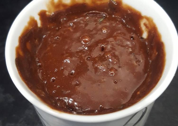 Comment à Préparer Primée Mug cake menthe poivrée chocolat!