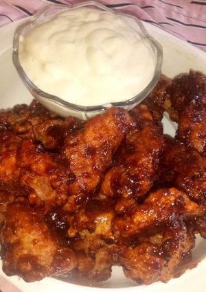 Foto resep Fire wings with saus keju