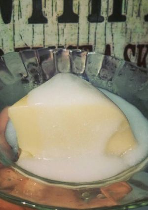 Foto resep Puding vanilla green coffee with vla santan