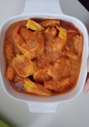 Foto resep Udang sambal masak nanas