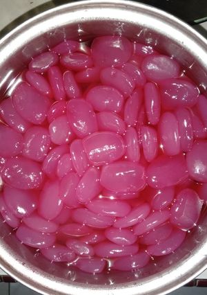 Foto resep Kolang Kaling Sirup merah