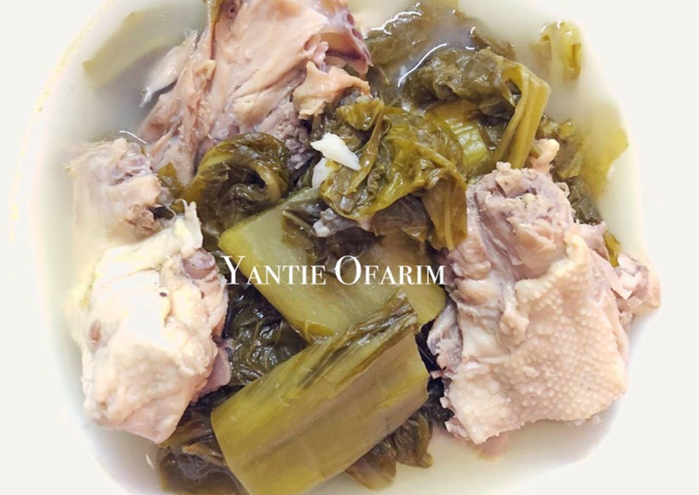 Bakut Ayam Kampung / Sup Ayam Kampung Sayur Asin