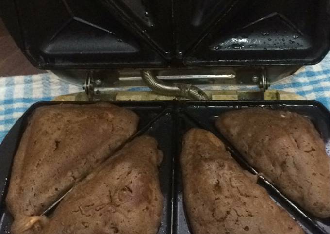 Recipe of Homemade Sandwich eggless cake with carrot