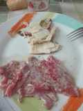 Carpaccio di tonno e porcini