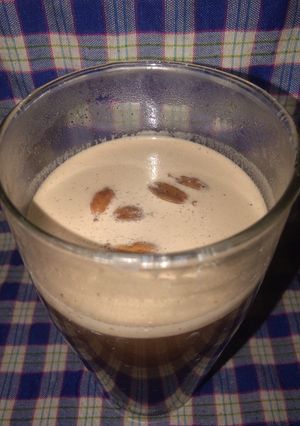 Foto resep Es Kopi Rempah Kapulaga Vanilla