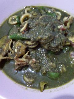 Foto resep Cumi hitam bumbu lengkap