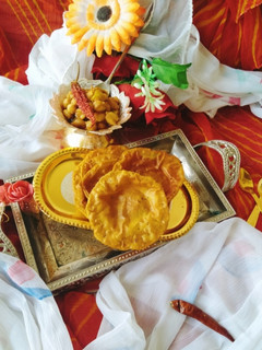 A picture of Methi Masala Puri 😋.