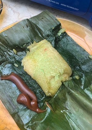 A picture of Filipino Food Series: Lola Sayong’s Suman w/ Coconut Jam (Traditional Glutinous Rice Cake).