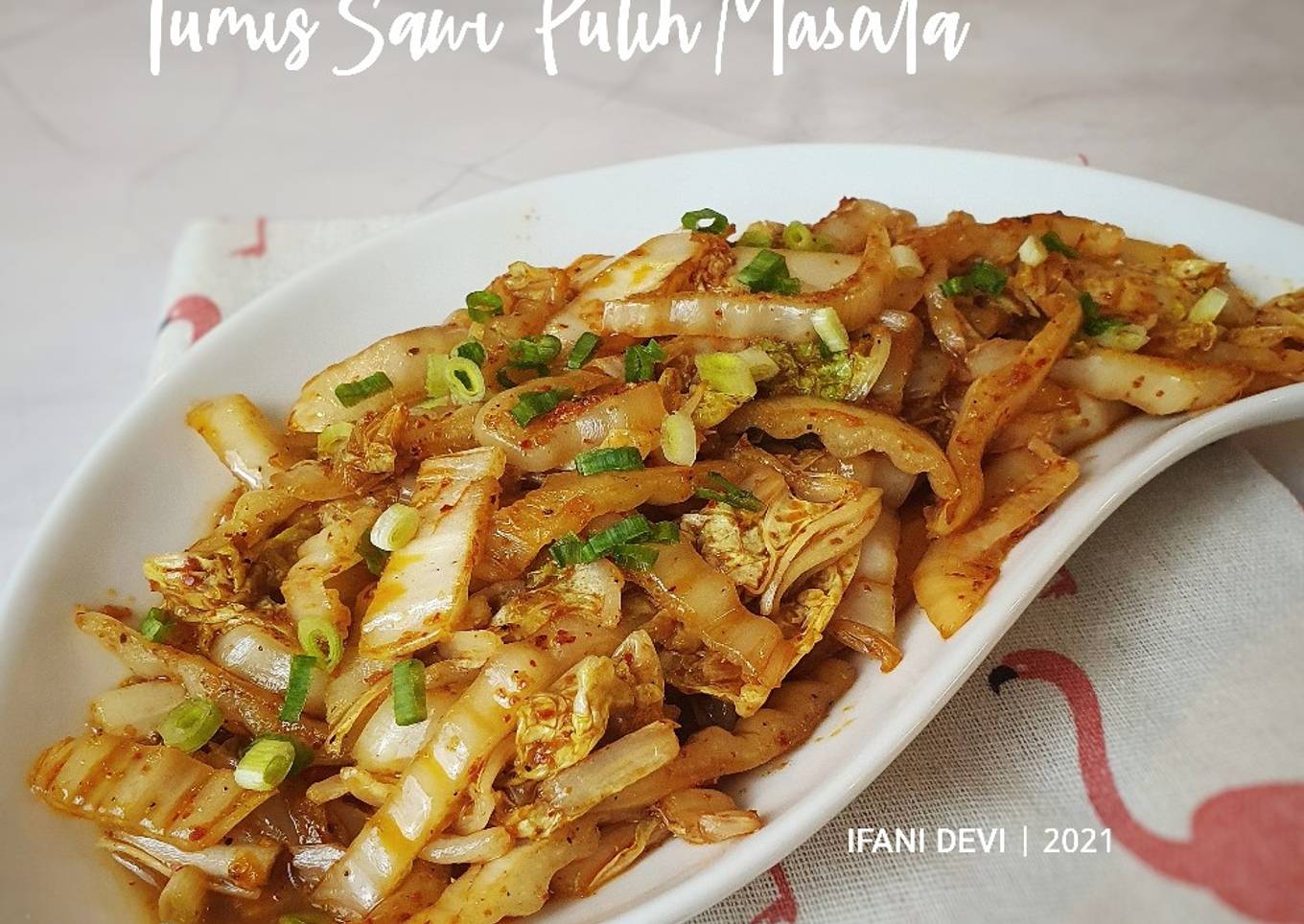 327. Tumis Sawi Putih Masala