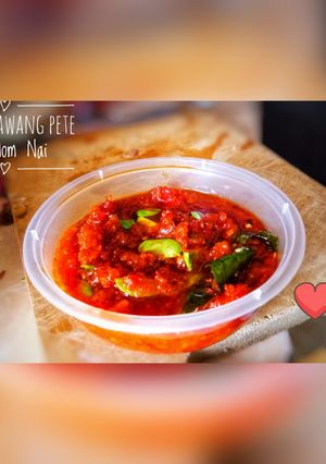 Foto resep Sambal Bawang Pete Mantul