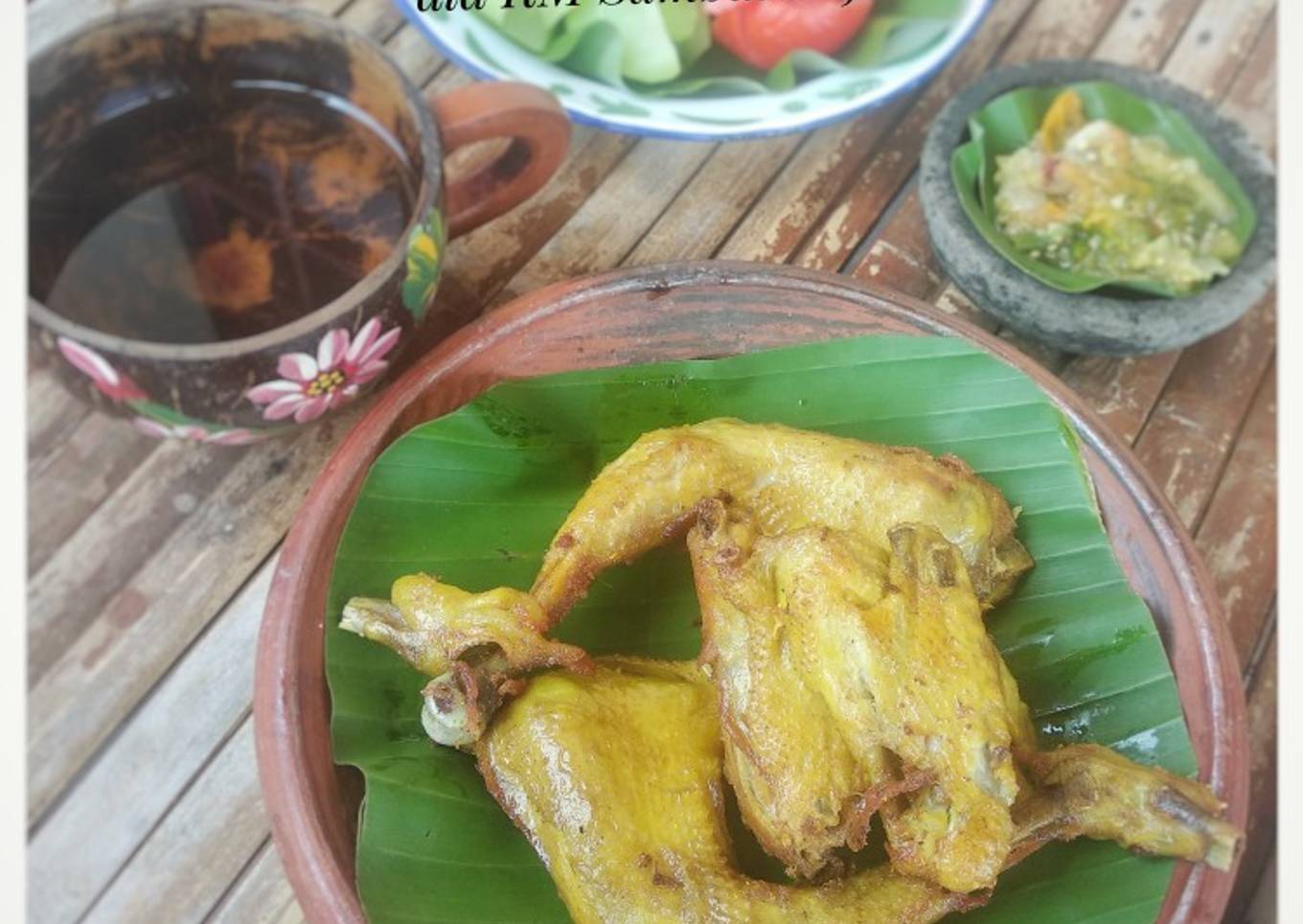 73. Ayam Goreng Basah (ala RM Sambel Hejo)