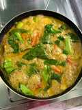 Red Curry Chicken with Eggplant