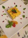 Tartare avocado, mango e surimi