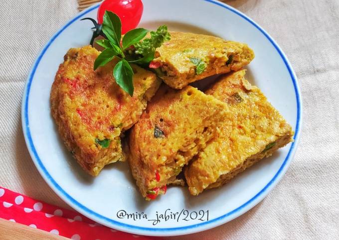 Resep Dadar Telur Tempe Sambal Kecap, Sempurna