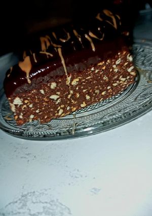 O poză a rețetei Biscuite în ciocolată.