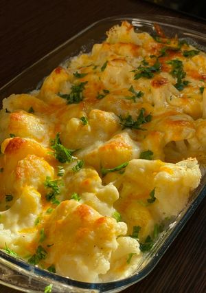 Csőben sült karfiol recept fotója