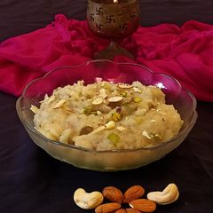 A picture of Sweet potato Halwa (sheera).