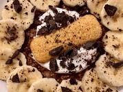 Una foto di cioccolata con cacao