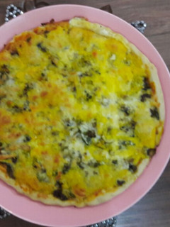 عکسی از دستور پیتزا 🍕 قارچ و گوشت