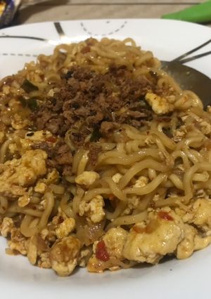 Foto resep Mie Dok Dok Burjo (Kreasi Mie Instan)