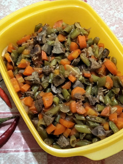 Foto resep Tumis Wortel Buncis Ati Ampela
