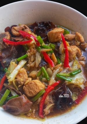 Foto resep Cah ayam jamur