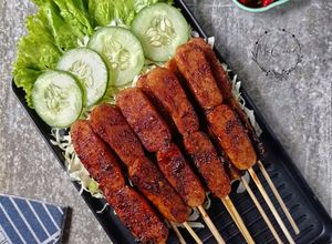 Foto resep Sate gembus bumbu kecap