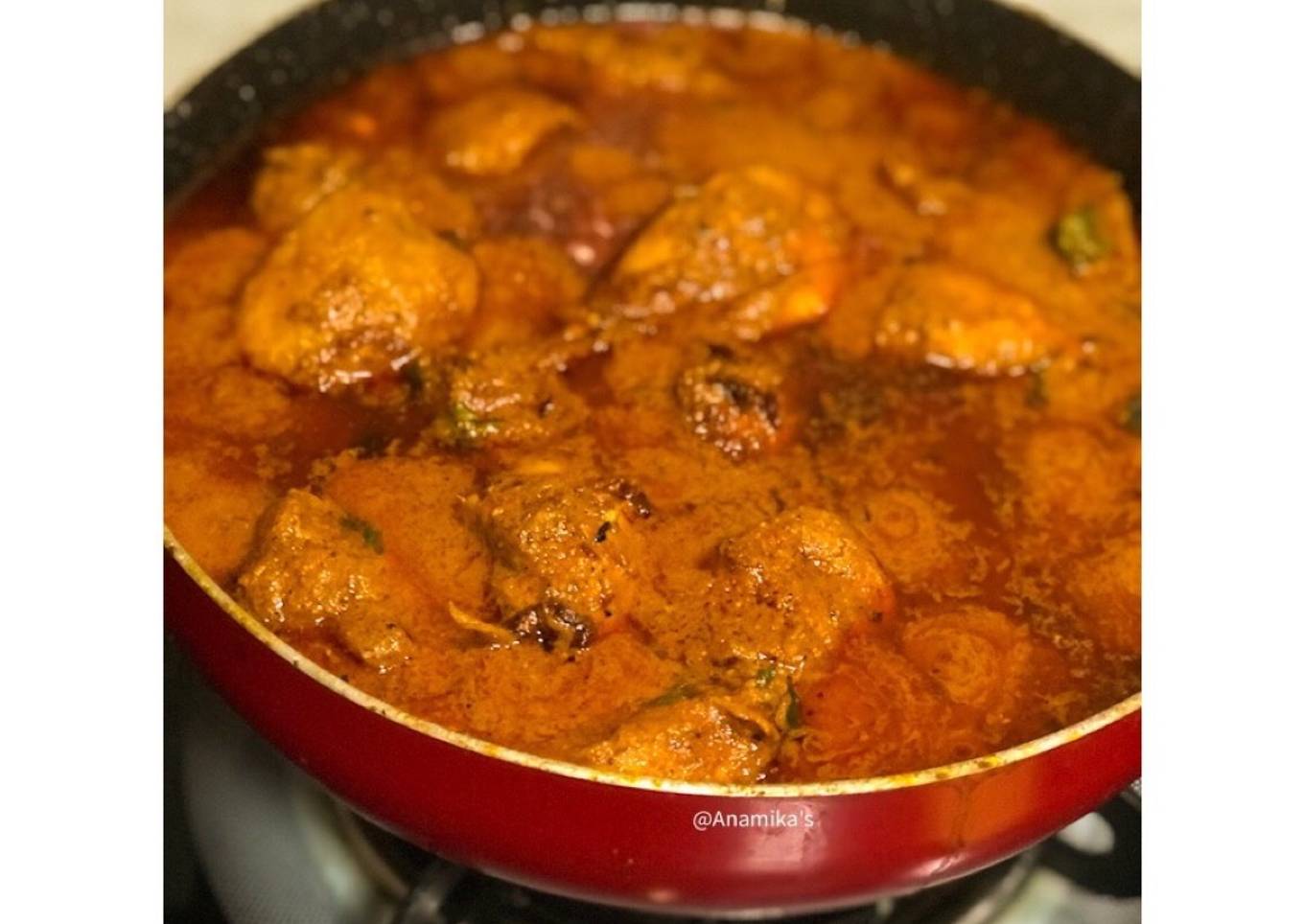 Spicy Walnuts Masala Chicken Curry