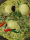 Gulai Telur Buncis darurat