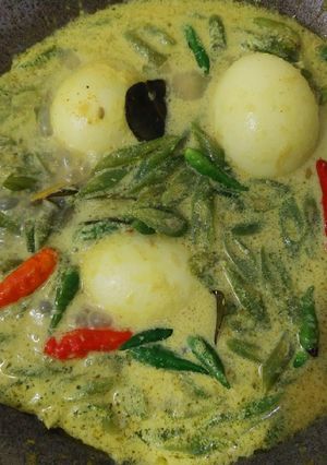 Foto resep Gulai Telur Buncis darurat