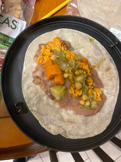 A picture of Green Beef Garbanzo.