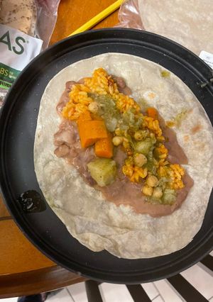 A picture of Green Beef Garbanzo.