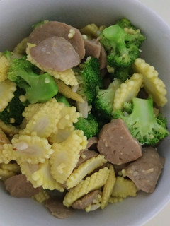 Foto resep Brokoli,putren tumis bakso