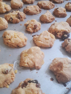 Foto resep Cookies Cornflakes Kismis