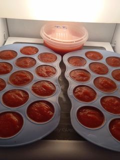 Una foto de 228. Tomate triturado congelado para cocinar
