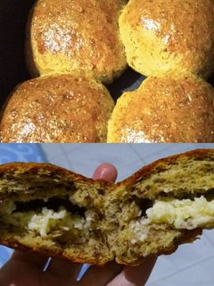 Foto resep Roti sobek isi keju (low carb/keto)