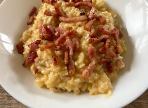 Foto principal de Risotto a la carbonara