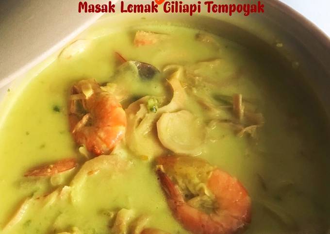 Resipi Rebung Hutan Masak Lemak Ciliapi Tempoyak Oleh Hamidah Binti Mokhtar Cookpad