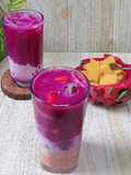 Jus buah naga mangga kweni