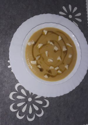 صورة لوصفة حساء الخضر