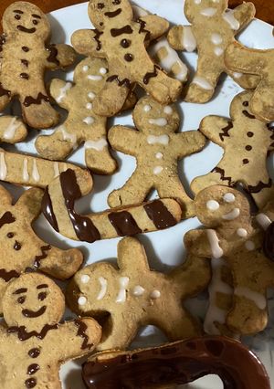 Una foto de Galletitas de jengibre saludables