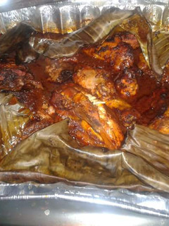 Una foto de Pollo en barbacoa
